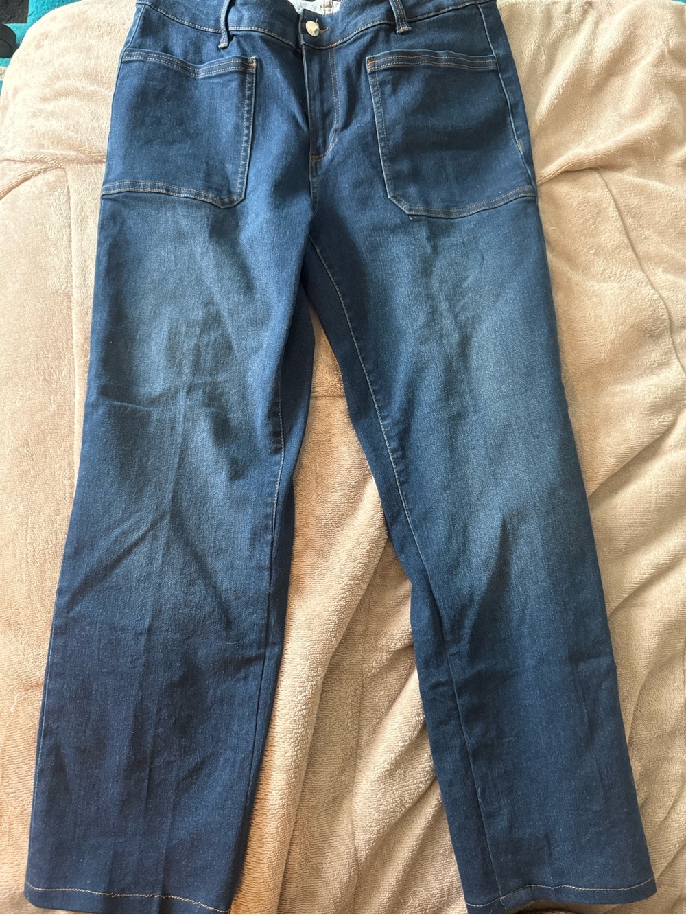 Tahari Dark Blue Women's Skinny Jeans